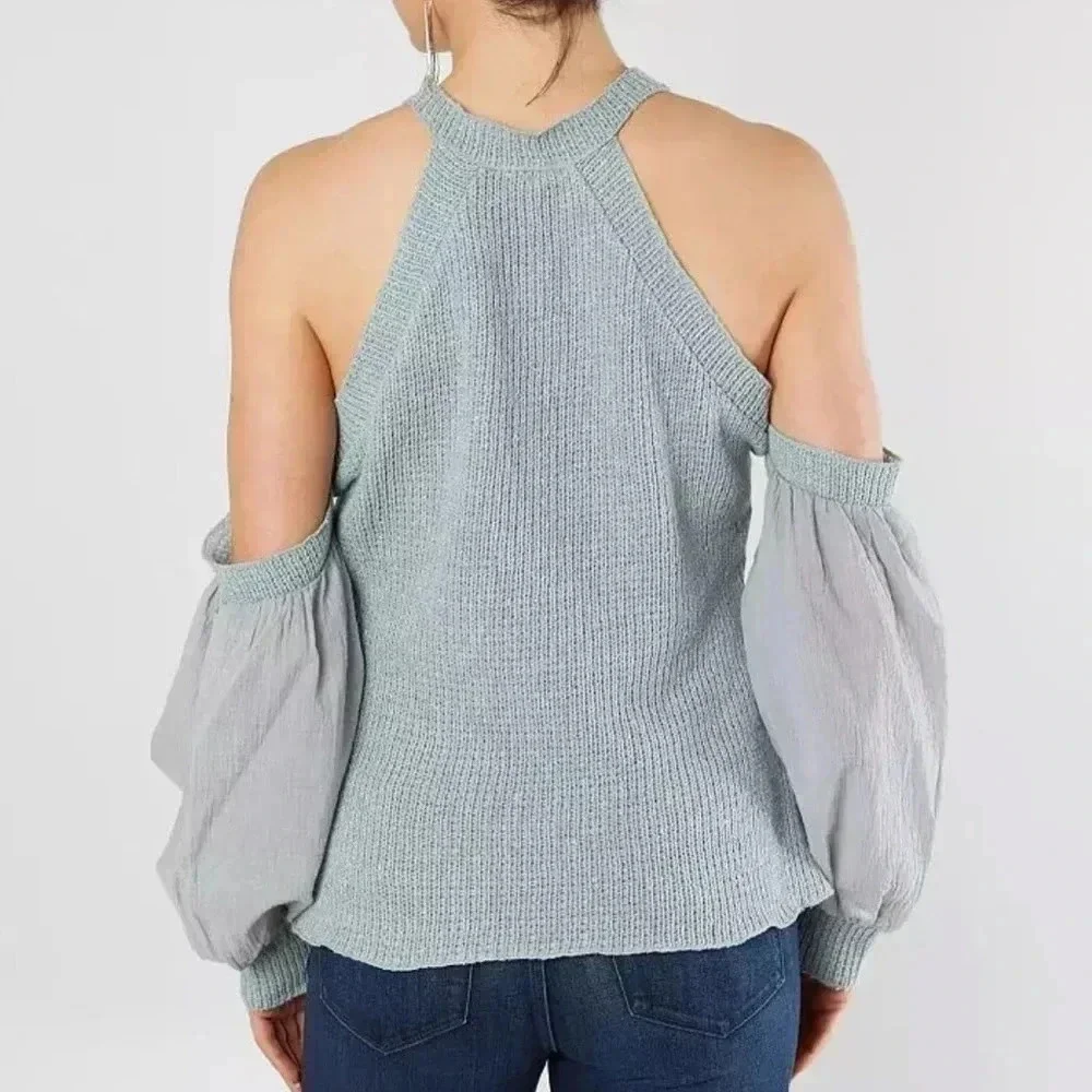 Gimmicks Cold Shoulder Sweater - Picture 2 of 11